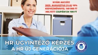 HR-ügyintéző képzés
