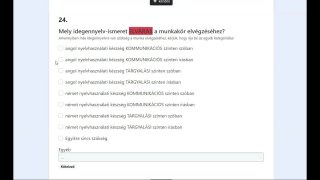 A jobprofil megalkotása