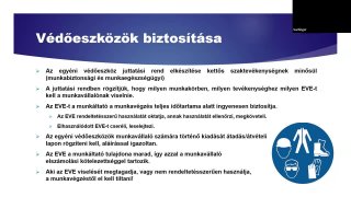 Munkavédelmi dokumentumok készítése és kezelése