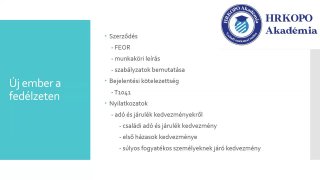 HR a pénzügyes szemszögéből - Munkaügyi adatok