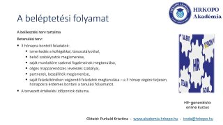 Beléptetési-kiléptetési folyamatok, eljárások
