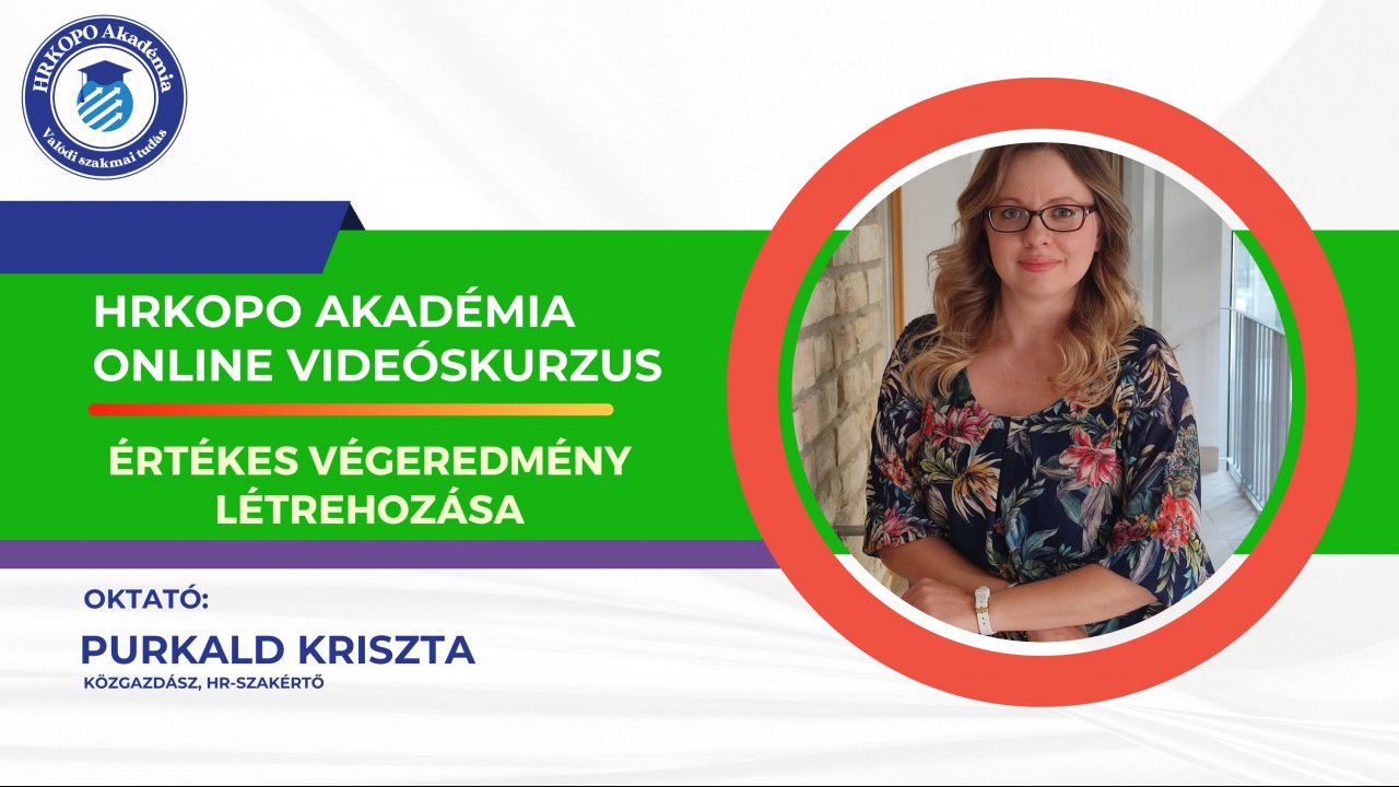 Értékes VégEredmény létrehozása