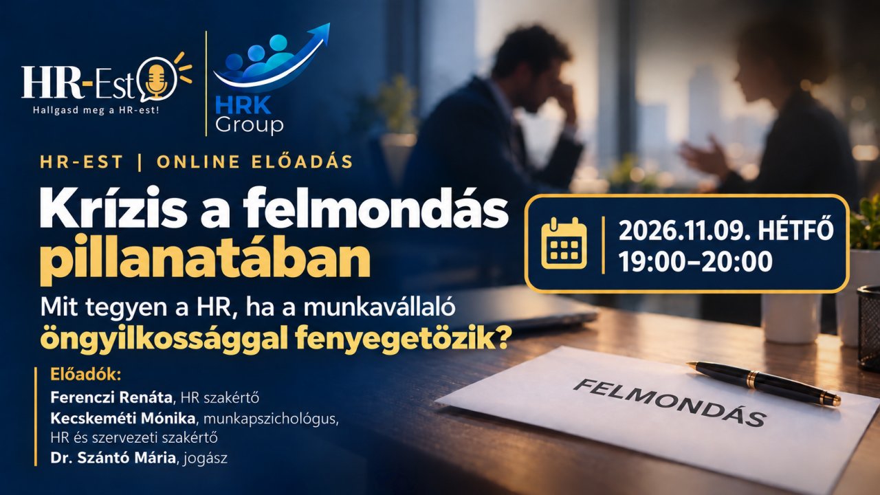 Krízis a felmondás pillanatában